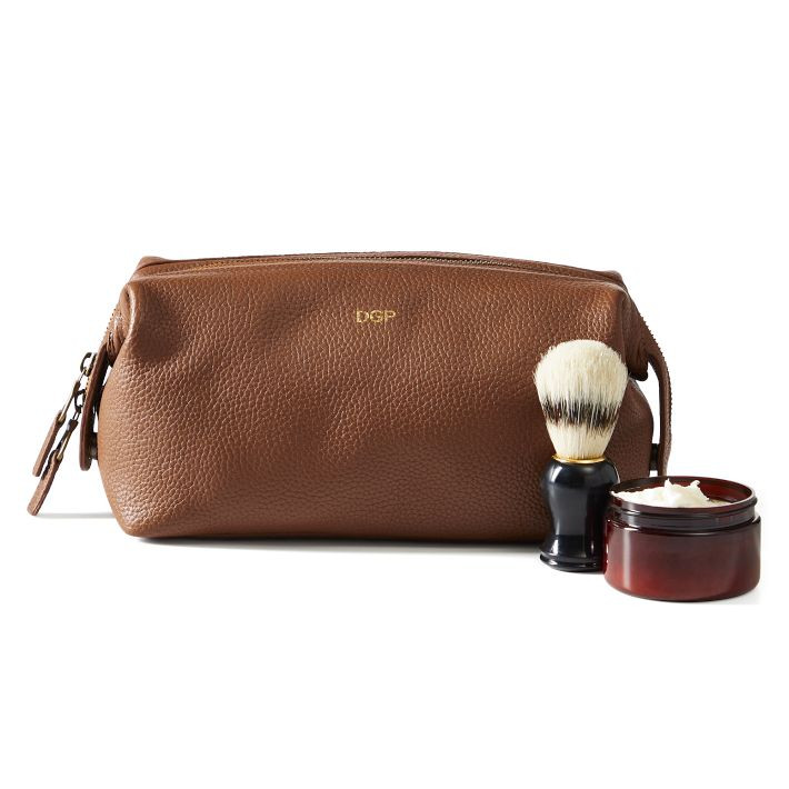 Harvey Leather Travel Pouch | Mark and Graham