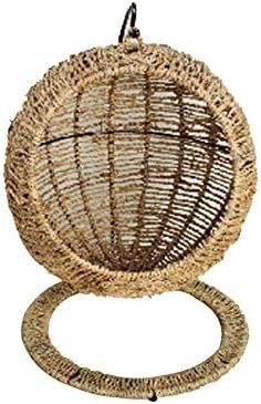 Aharin Hand Made Cat Bed Basket Swinging Pet House Nest for Small Dog Cat | Amazon (US)