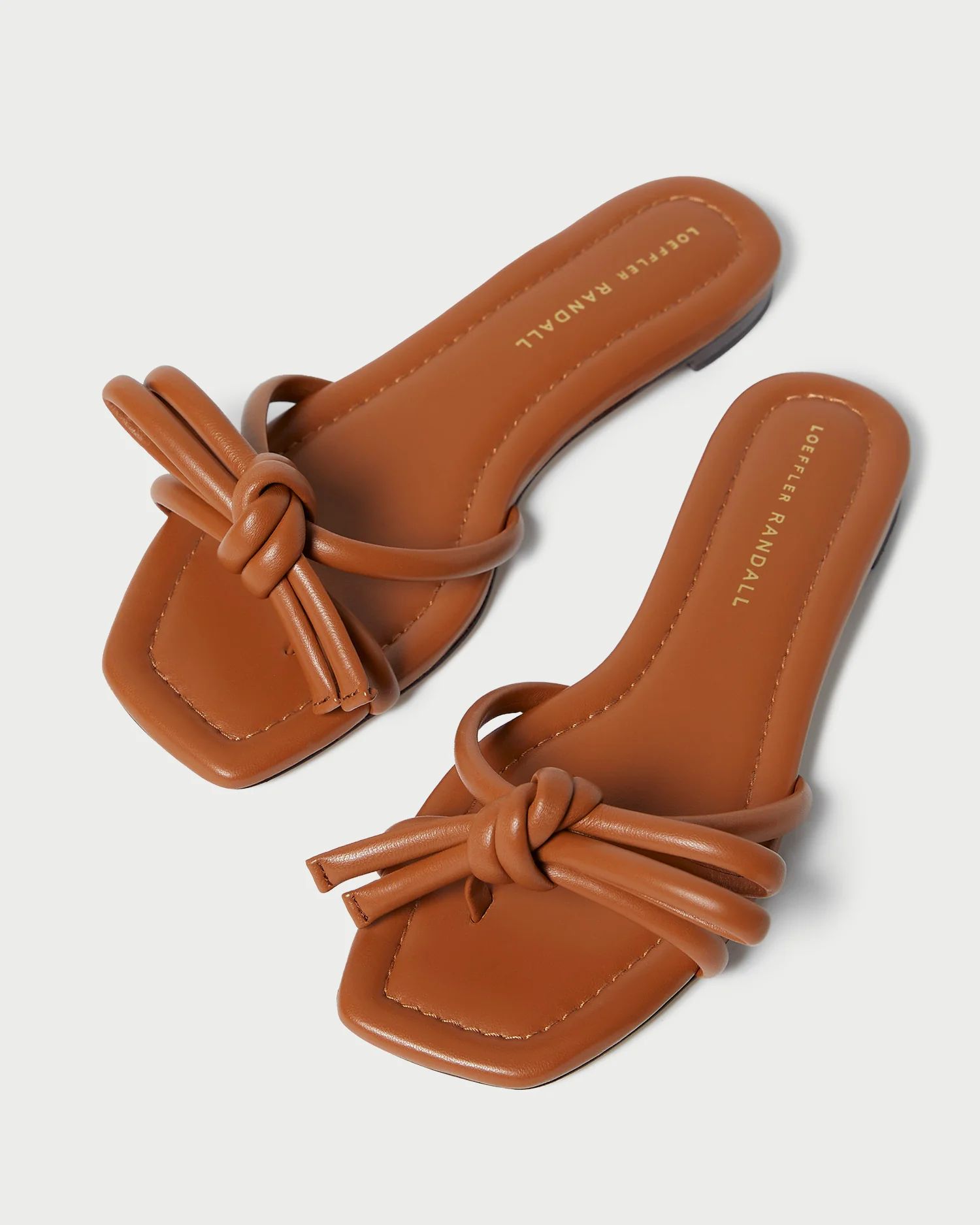 Hadley Timber Brown Bow Sandal | Loeffler Randall