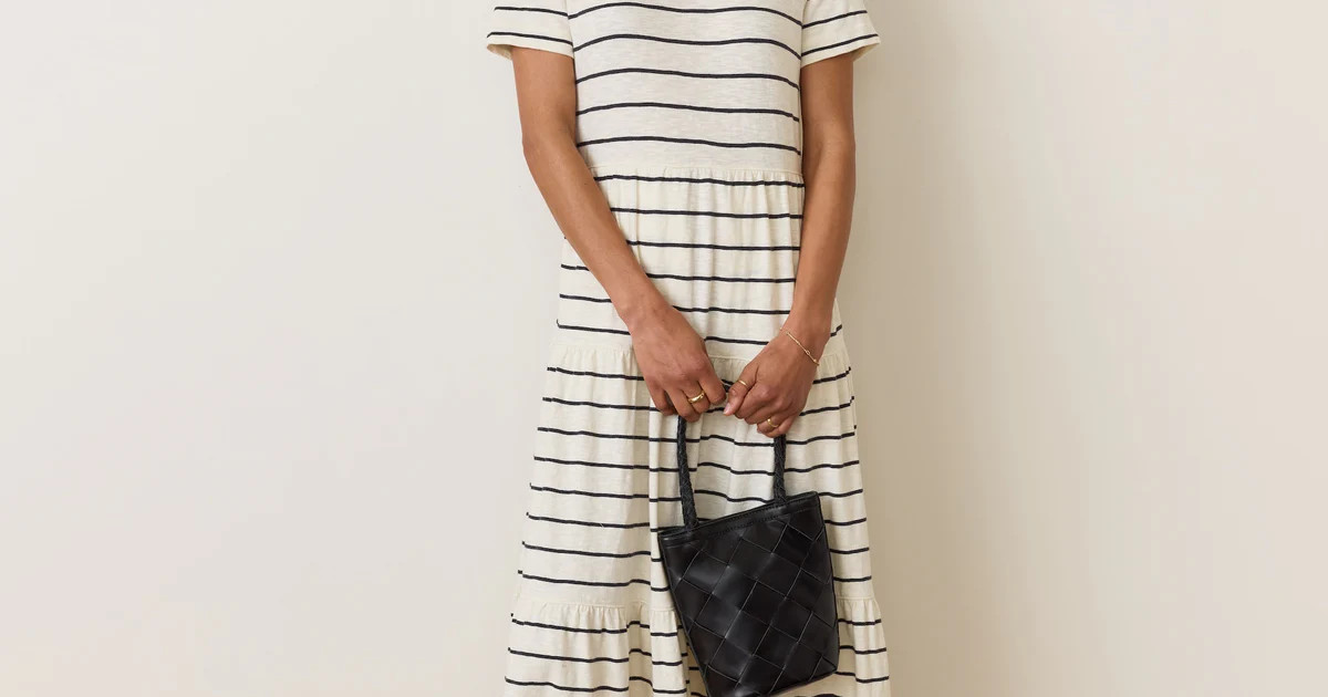 Sadie Vintage Slub Midi Dress | Marine Layer