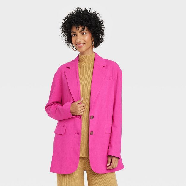 Women's Oversized Blazer - A New Day™ | Target