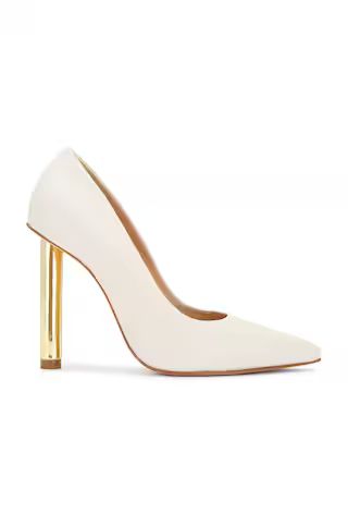 Schutz Tyra Pump in Pearl from Revolve.com | Revolve Clothing (Global)