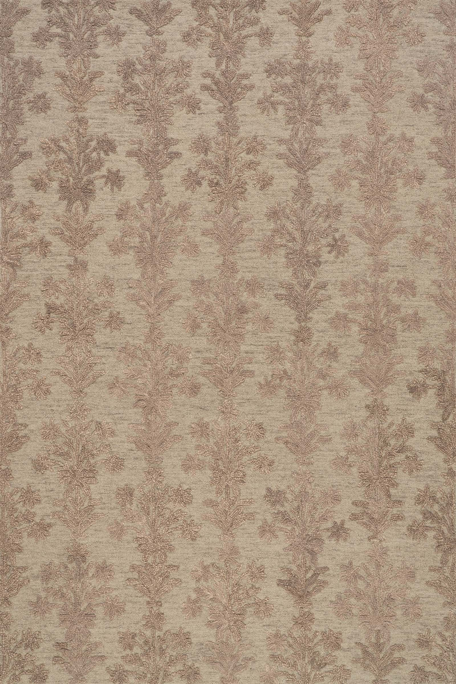 Veera Transitional Floral and Paisley Rug | Taupe | Rugs USA