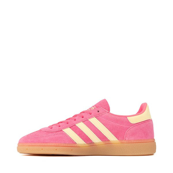 Womens adidas Handball Spezial Athletic Shoe - Lucid Pink / Almost Yellow / Gold Metallic | Journeys