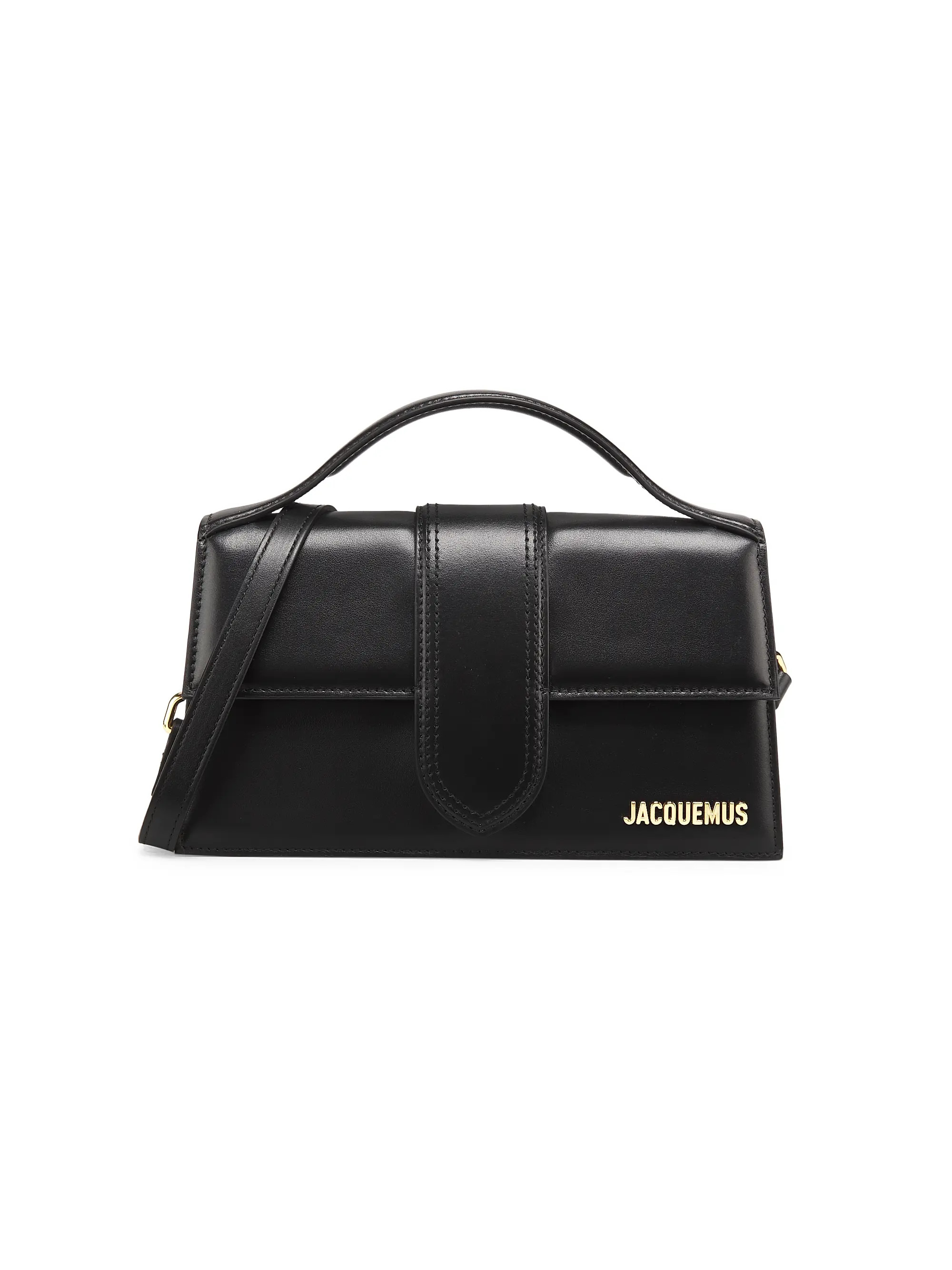 Le Grand Bambino Leather Top-Handle Bag | Saks Fifth Avenue