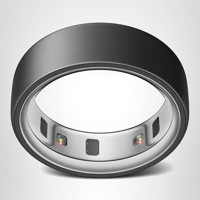 Oura Ring 4 - Stealth - Size 15 - Size Before You Buy | Amazon (US)