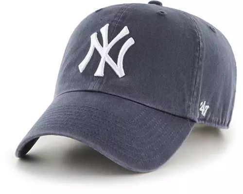 '47 Men's New York Yankees Navy Clean Up Adjustable Hat | Dick's Sporting Goods