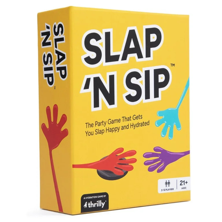 Slap ’N Sip Adult Sticky Hand Party Game for Ages 21 and up, from Asmodee | Walmart (US)