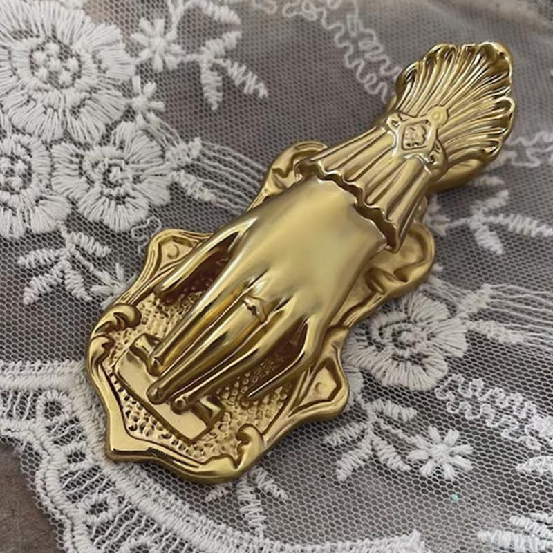 Lady's Hand Shaped Metal Paper Clip Binder Clips Page Holder Vintage Bullet Junk Journal Clips Bo... | Amazon (US)