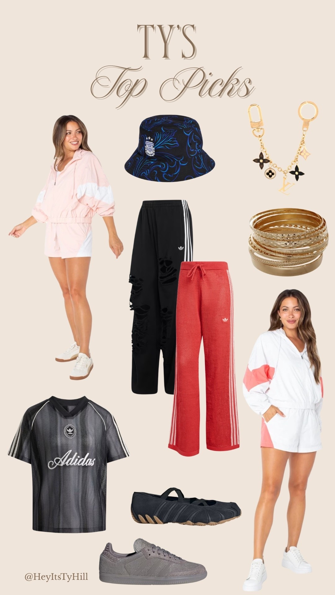 Sporty girl era lately 🖤❤️ Loving the mix of relaxed sets, statement accessories, and everyday sneakers that still look put together. These are the pieces I’d keep reaching for all summer long.

#adidasstyle #sportstyle #casualfits #everydaystyle #streetstyleinspo #summerstyle #athleisurewear #adidasoutfit #weekendstyle #comfystyle #sneakerstyle #neutralstyle #fashionfinds #dailyoutfit #styleinspo

#LTKSeasonal #LTKootd #LTKTravel