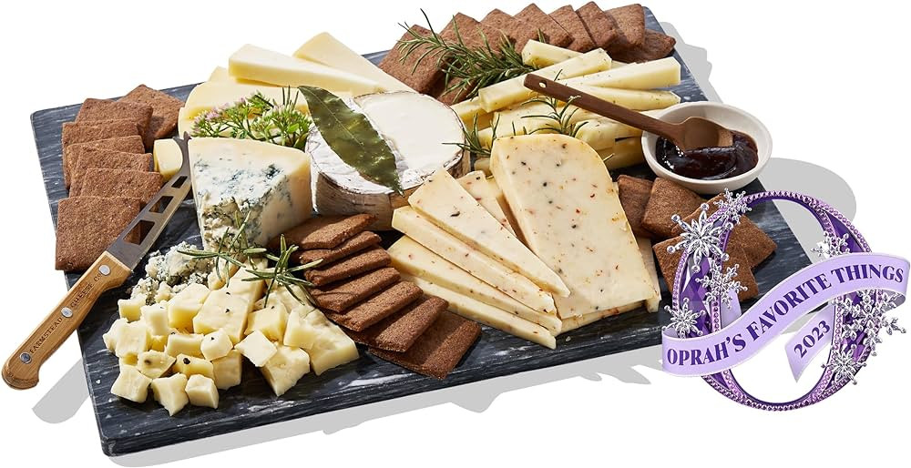 Point Reyes Celebration Collection Cheese Gift Basket - Handcrafted Award Winning Cheese Gift Box... | Amazon (US)