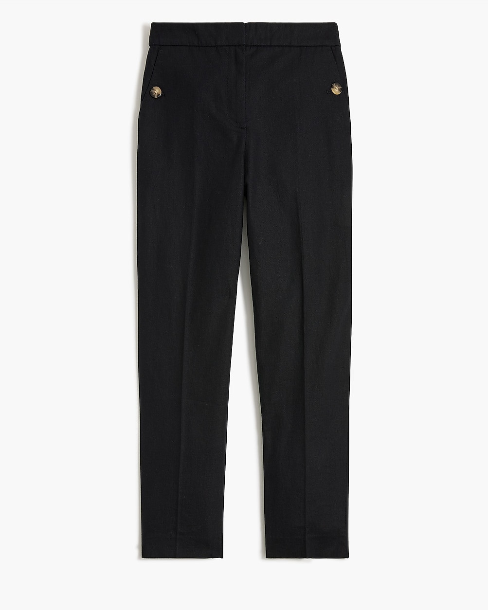 Linen-cotton blend elastic-back sailor pant | J.Crew Factory
