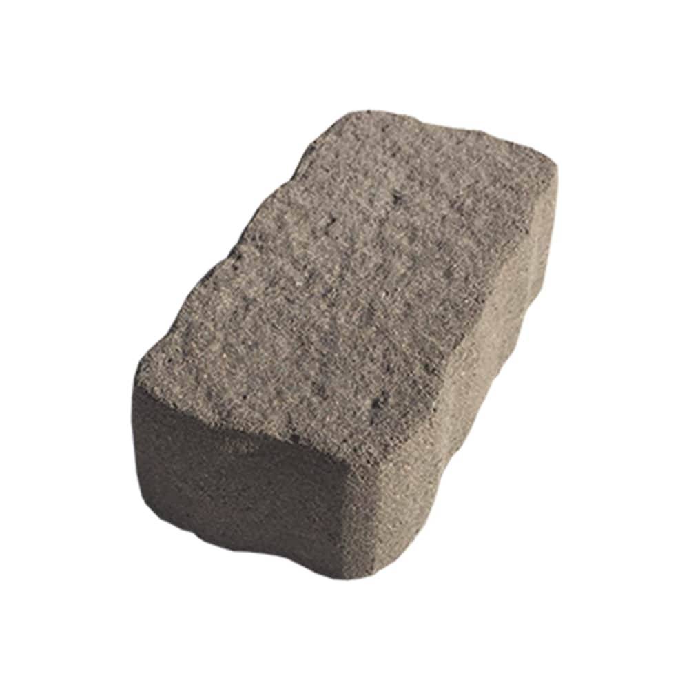 Pavestone 7-in L x 3.5-in W x 2-in H Rectangle Antique Pewter/Cobble Concrete Paver in Gray | 11019601 | Lowe's