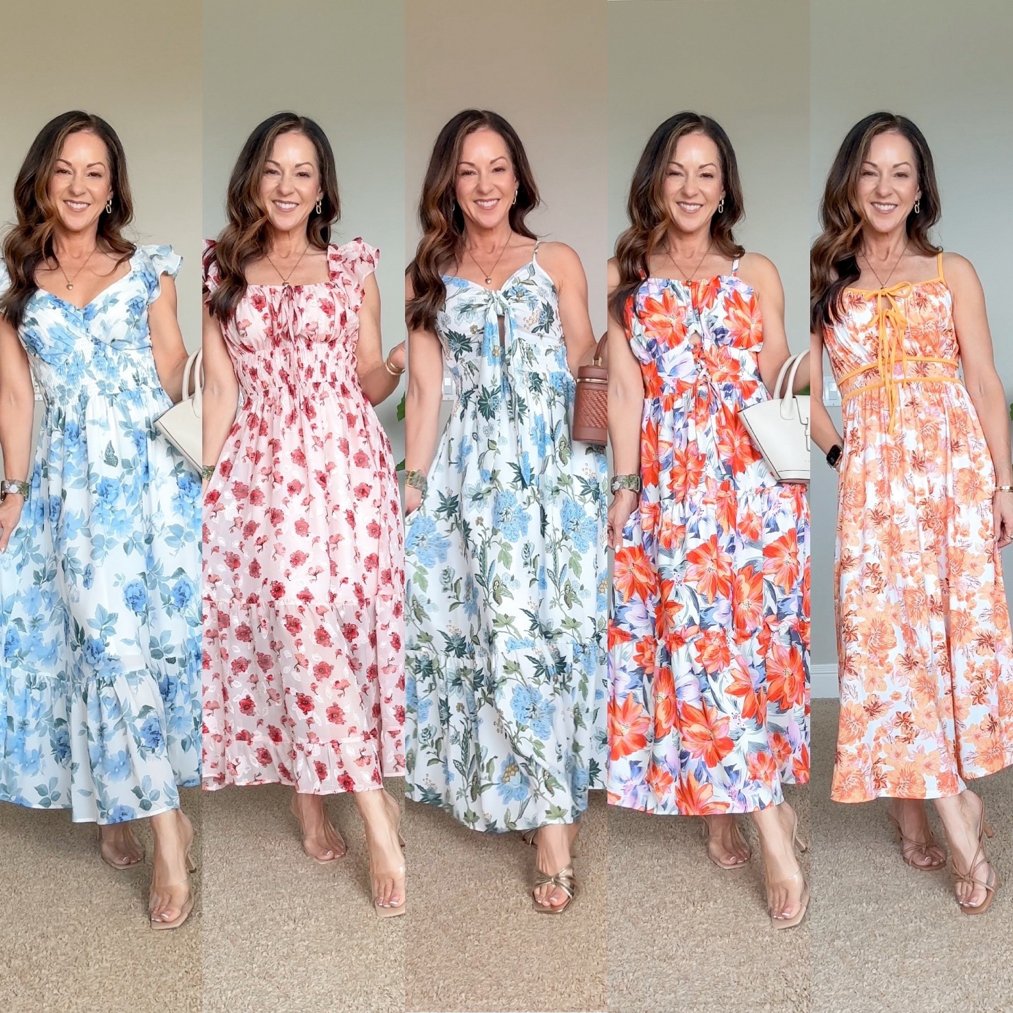 Spring and summer dresses that are petite friendly and perfect for weddings, baby showers, vacations, brunch, and all your warm weather events. These flattering floral dresses are lightweight, feminine, and easy to dress up with heels or sandals for the prettiest seasonal outfit.

spring dresses, wedding guest dress, baby shower dress, vacation outfits, petite friendly fashion, floral dresses, summer outfits, feminine style, casual dressy outfits, EverydayHolly

#LTKstorytime #LTKOver40 #LTKWedding