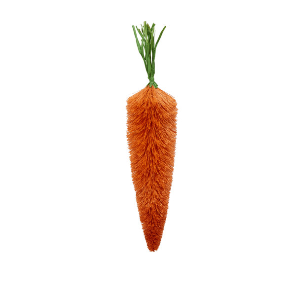 Orange Bottle Brush Carrot | Mud Pie