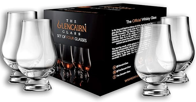 GLENCAIRN WHISKY GLASS, SET OF 4 IN 4 PACK GIFT CARTON | Amazon (US)