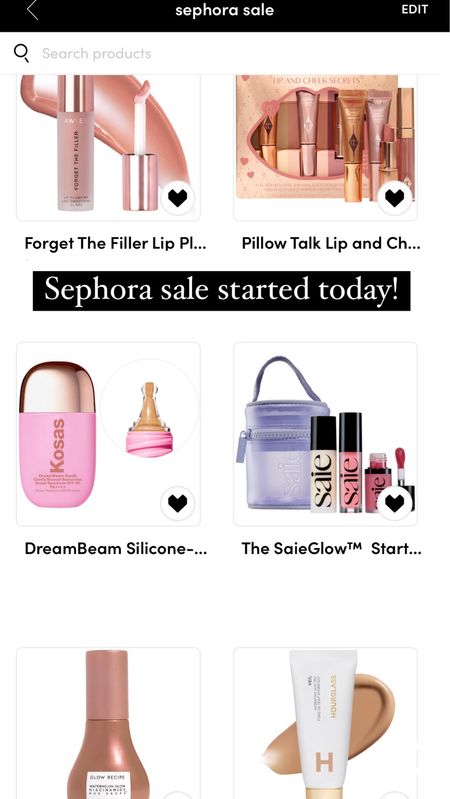 Shop my Sephora sale picks! 

#LTKxSephora #LTKbeauty #LTKfindsunder100