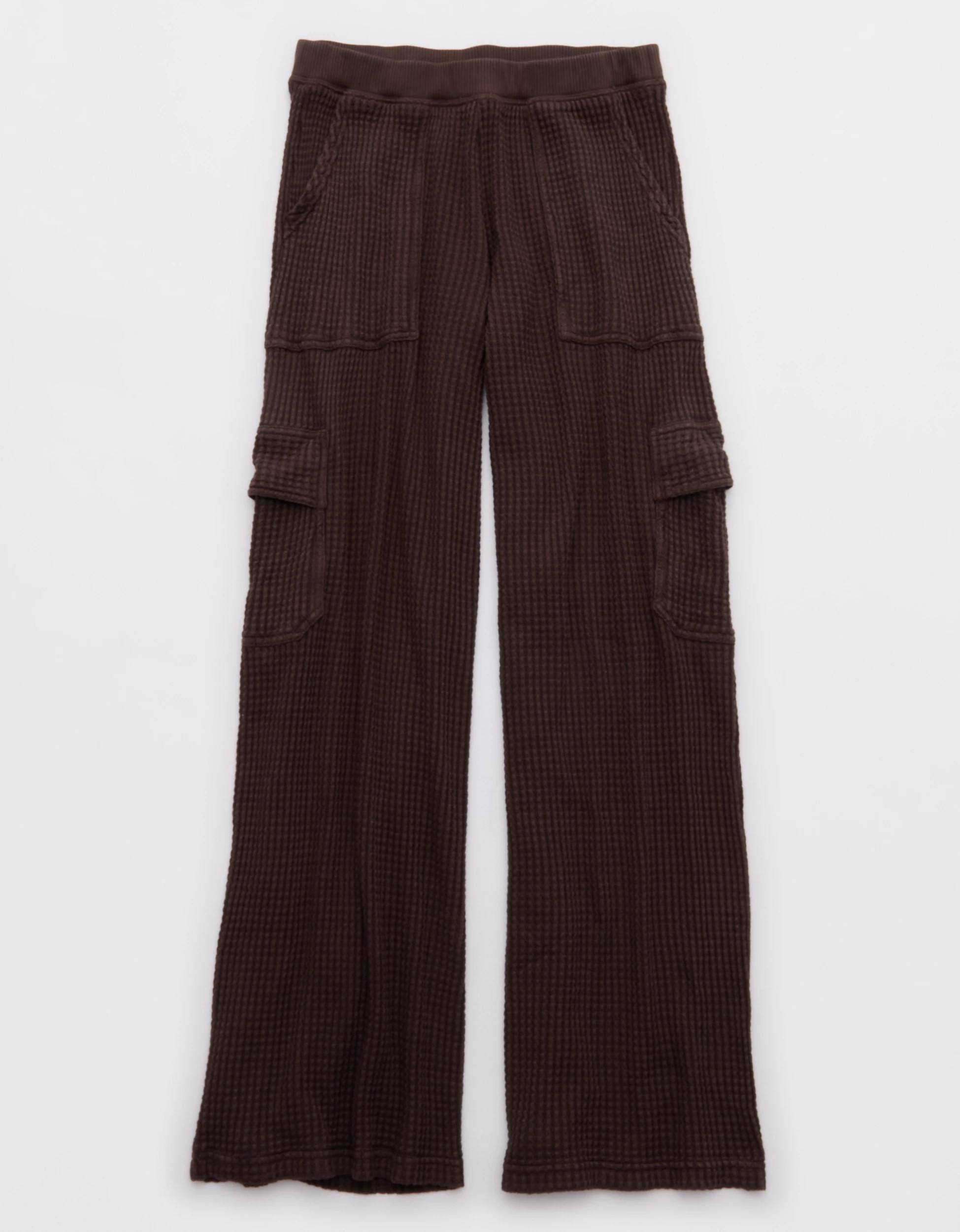 OFFLINE By Aerie Wow! Waffle Cargo Trouser | Aerie