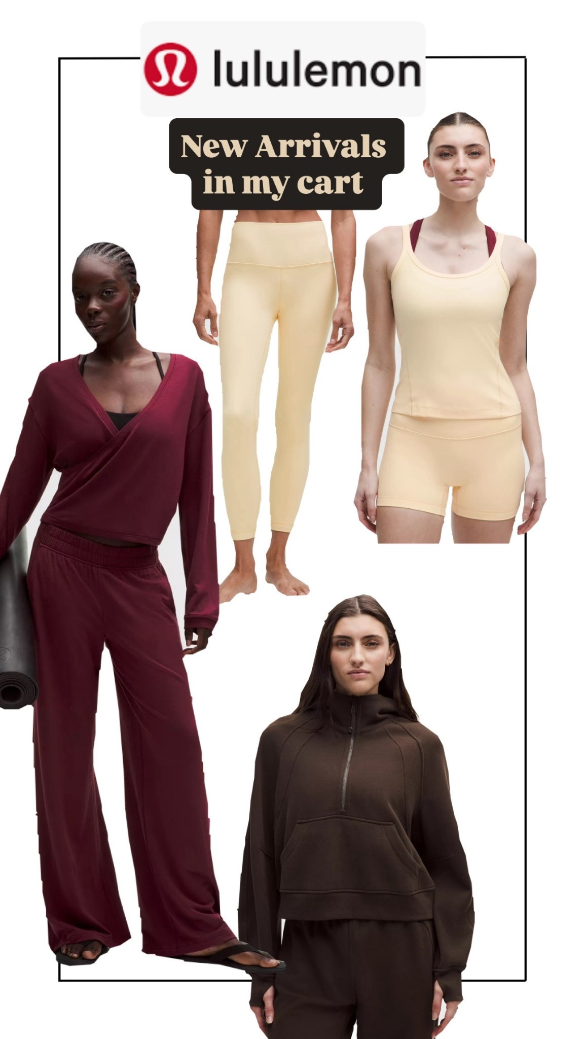 Lululemon New Arrivals 

#LTKsummer #LTKcanada #LTKfitness