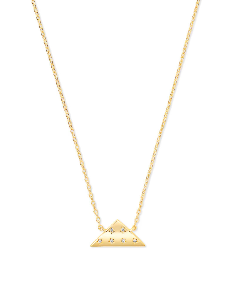 Folds of Honor Pendant Necklace in Gold | Kendra Scott