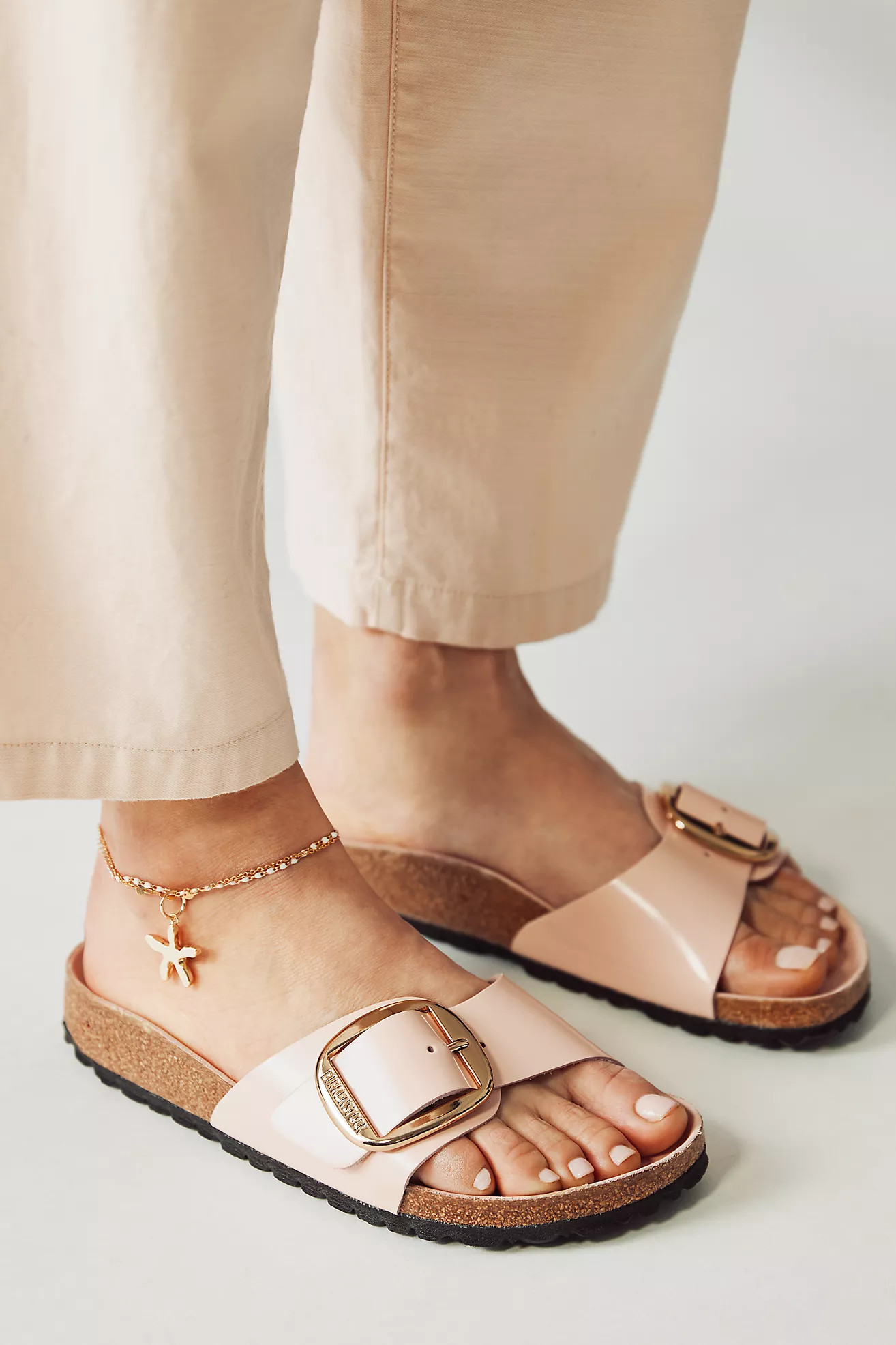 Birkenstock Madrid Big Buckle High Shine Sandals | Anthropologie (US)