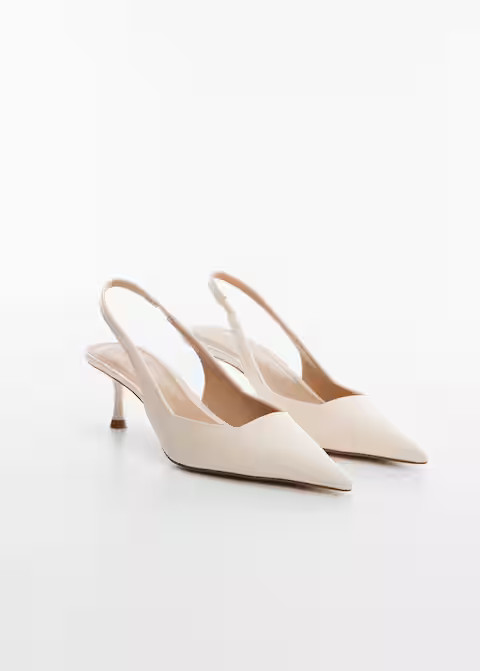 Pointed toe heel shoes | MANGO (US)