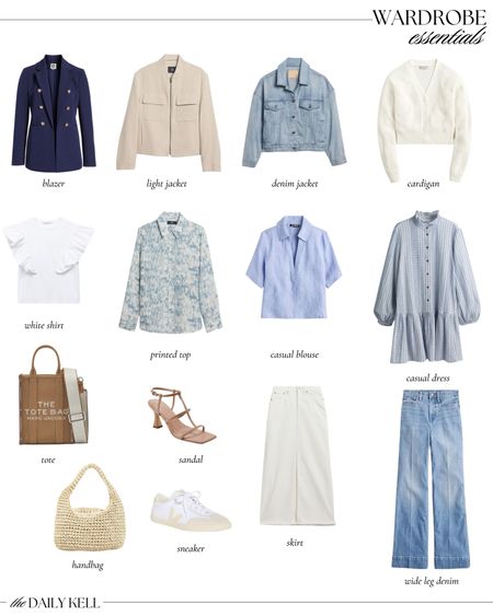 Timeless elegance: wardrobe essentials in whites, blues, and neutrals transcend age.

From crisp white shirts to classic navy blazers, these pieces effortlessly blend sophistication with versatility.

Perfect for women over 40, they offer endless styling options, from chic office attire to relaxed weekend looks.

#LTKstyletip #LTKover40