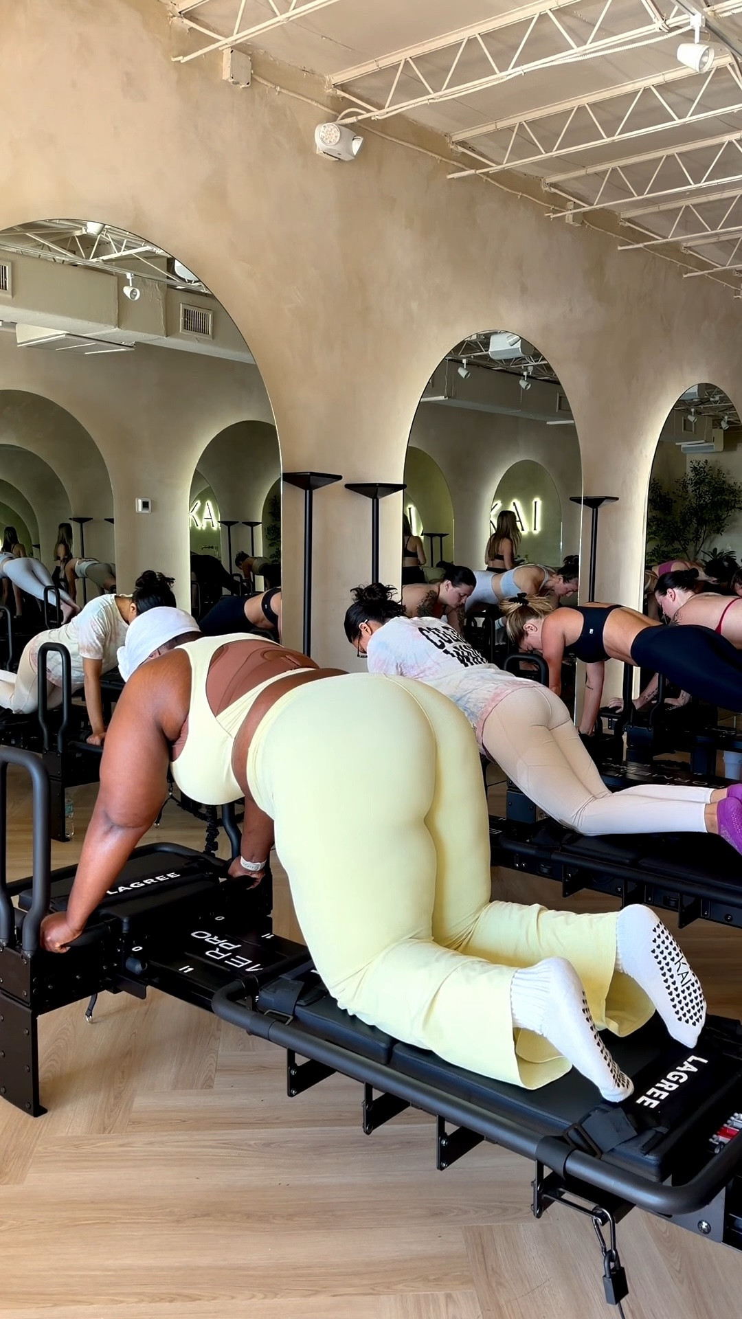 come with me to my first Lagree group class - after 4 private lessons i challenged myself to a group class and it was hard! But proud i did it! 

Set Size XXL
sports bra HSIA

#LTKActive #LTKPlusSize