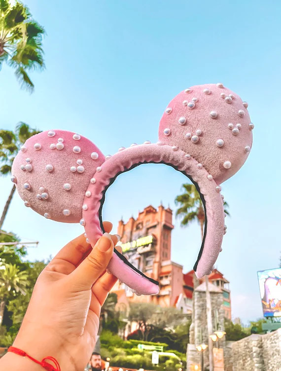 Pink Padded Pearl Ears | Etsy | Etsy (US)