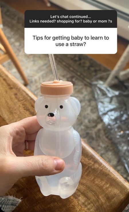 Honey bear straw cup

#LTKbaby