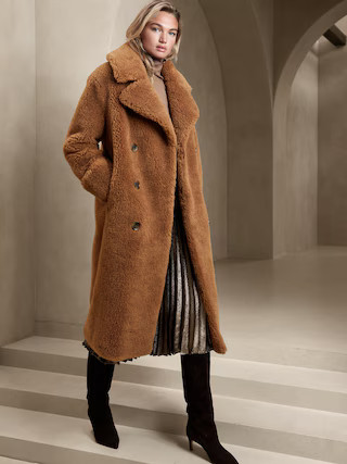 Sherpa Officer Coat | Banana Republic (US)