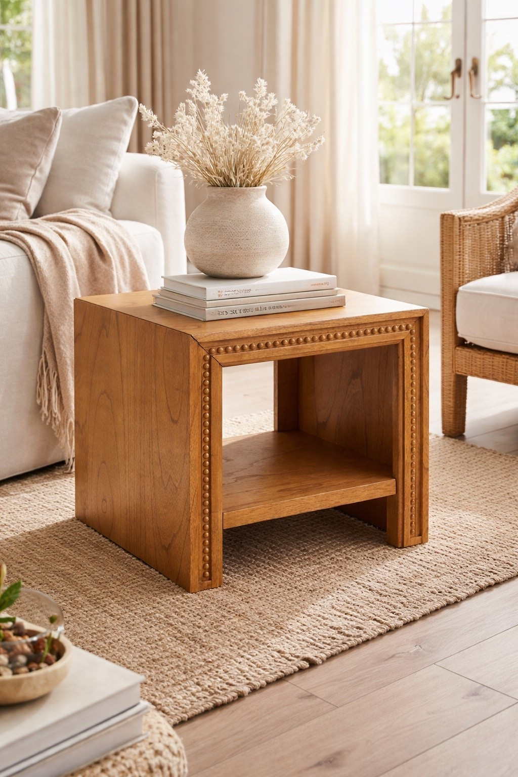 Inspired by this one 🤍
$199 → $49 and the details are so good.

#worldmarketfind
#endtable
#homeinspo
#homedecor
#interiordesign
#coastalhome
#organicmodern
#budgetfriendlyhome
#neutralhome
#budgetdecor

#LTKSaleAlert #LTKHome #LTKFindsUnder50