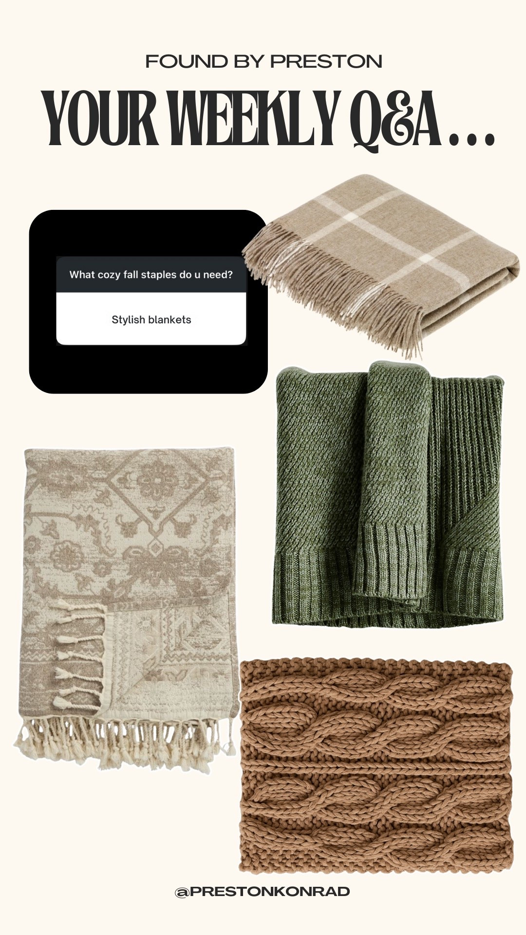 You asked and I answered… shop blankets below 👇 

#LTKHome #LTKStyleTip #LTKSeasonal