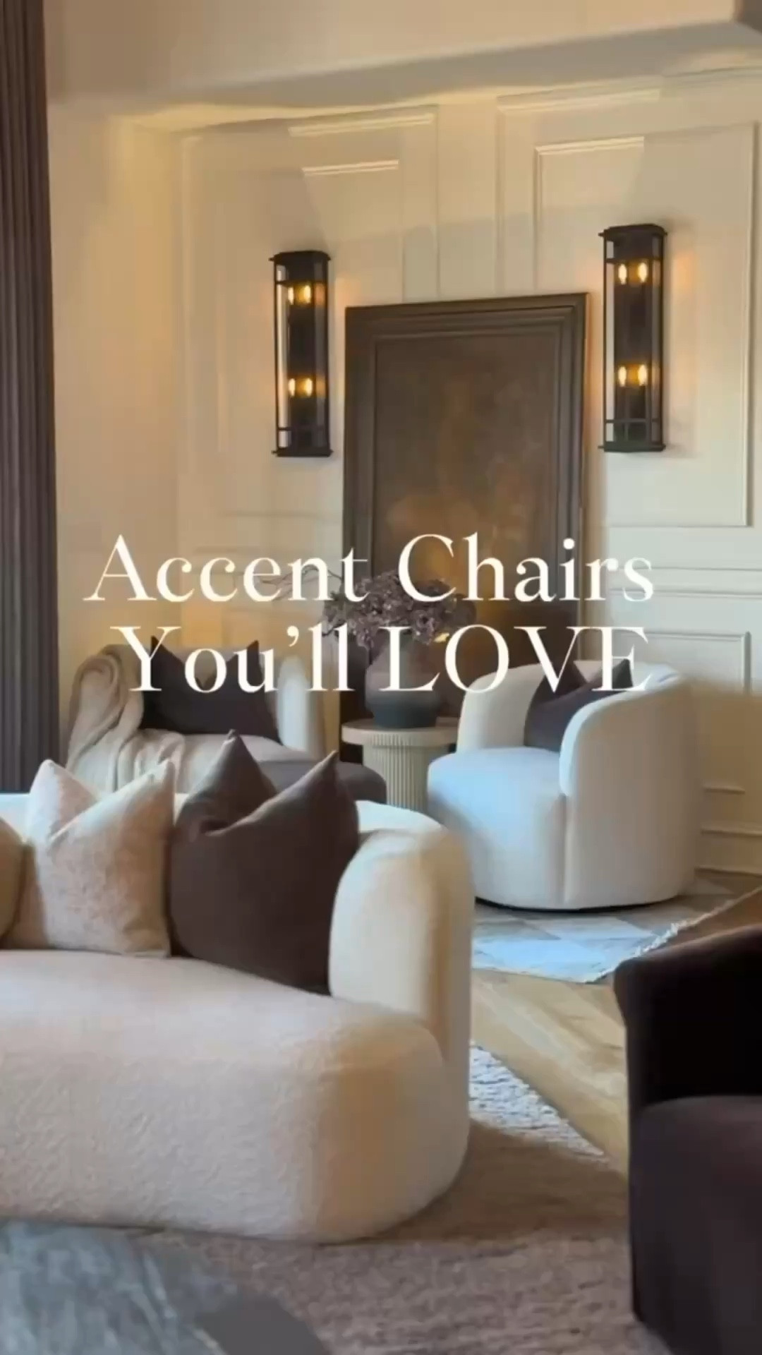 A good accent chair truly transforms a space. These cozy, stylish, luxe‑feeling chairs are some of my favorite home decor finds. 🤎 From the ultra‑comfy square brown velvet chair to the beige barrel chair and the budget‑friendly white swivel barrel chairs, each one adds modern charm and neutral elegance. If you love chic, classic design with great quality, the rounded velvet accent chairs are a dream. 🤎🔥


#homedecor #interiorinspo #amazonfinds #luxeforless #modernhome #neutraldecor


#LTKdayinmylife #LTKHome #LTKvlog