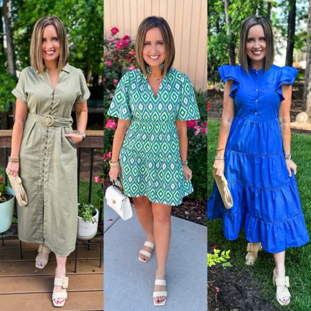 15% off all these Avara outfits with code LAURA15

Code expires 5/20

Red top runs big (in a small)
I sized down in red/pink floral top and green/blue pattern dress (small)
Wearing a medium in everything else 

#LTKStyleTip #LTKOver40 #LTKFindsUnder100