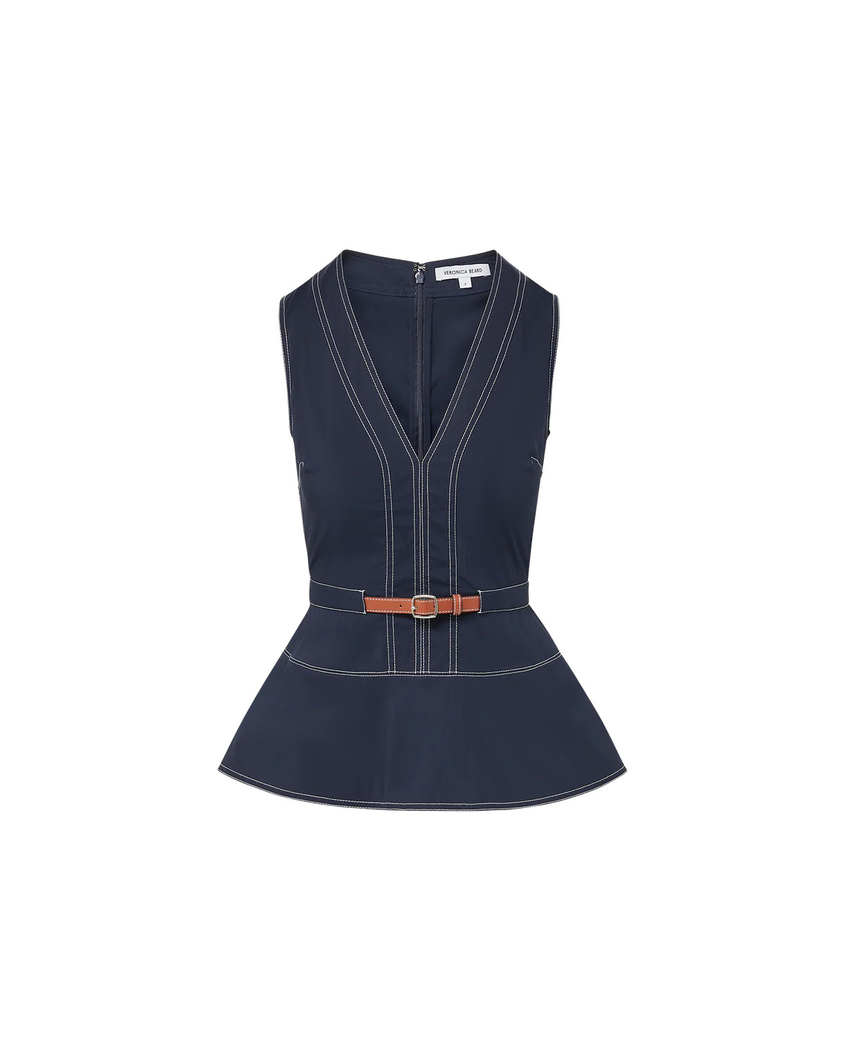 Nickleby Belted Top | Veronica Beard