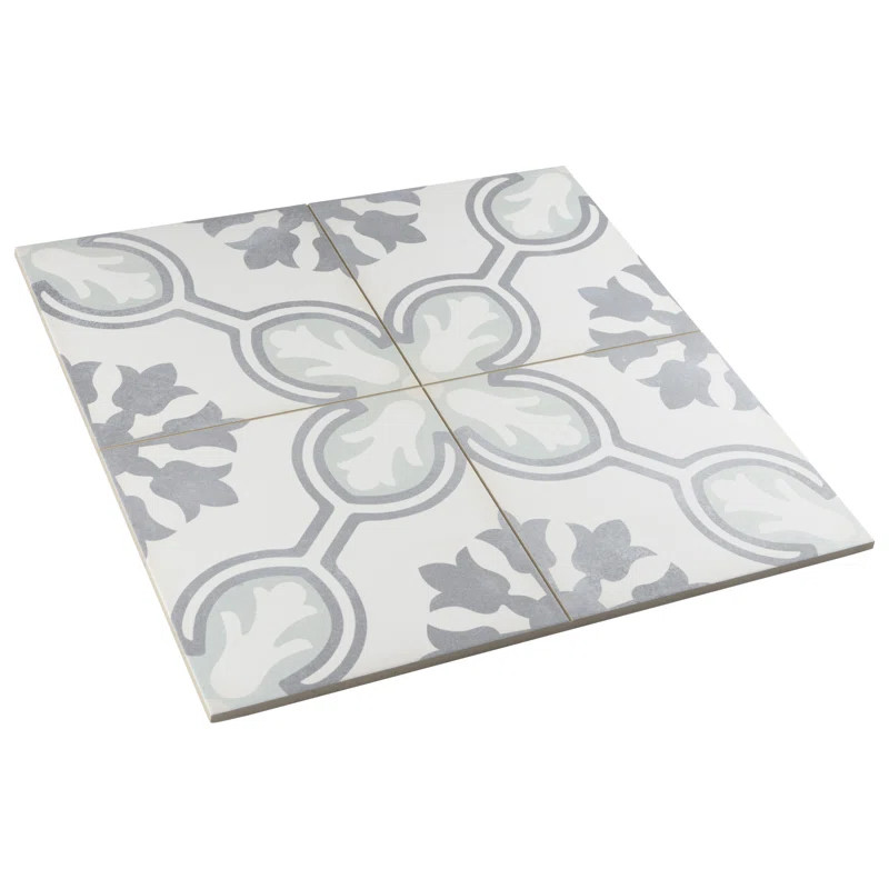 Amberley 18" x 18" Porcelain Patterned Wall & Floor Tile | Wayfair North America