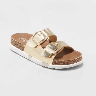 Women's Mad Love Genna Platform Footbed Sandals | Target