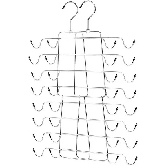 Tank Top Hangers Metal Folding Space Saving Hangers Closet Organizer for Tank Tops, Cami, Bras, B... | Walmart (US)