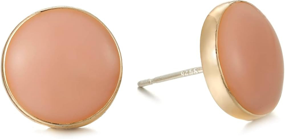 RUOFFETA Small Square Stud Earrings, Pure Colors Square Button Earrings for Women Enamel Square P... | Amazon (US)