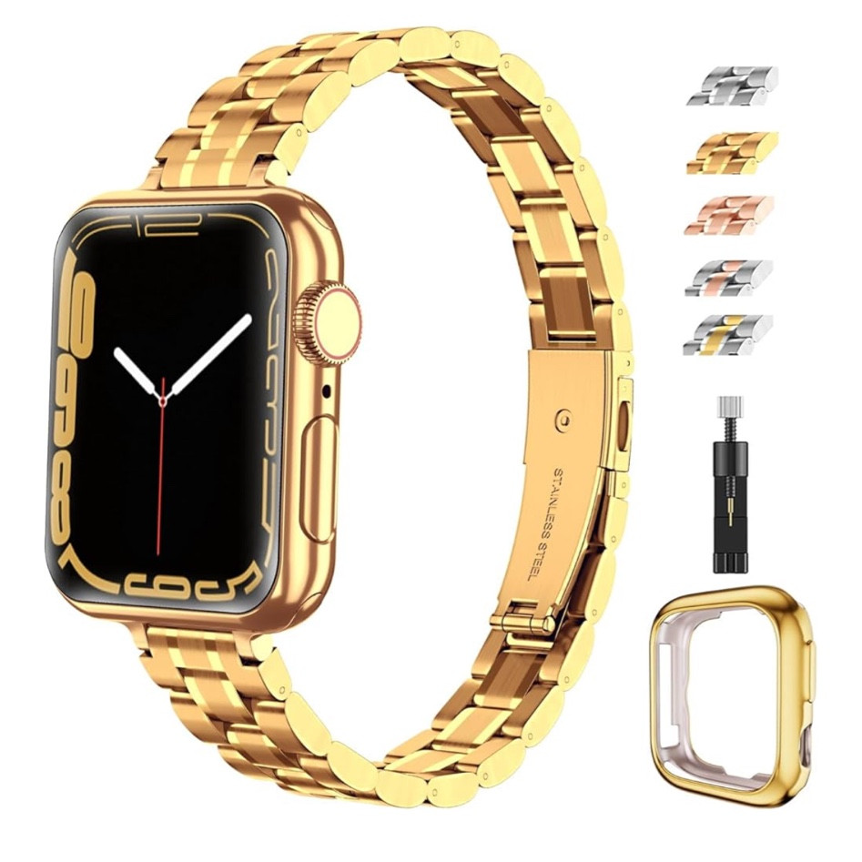 my affordable gold apple watch wristband ⌚️✨