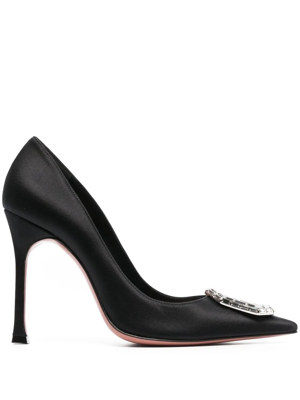 Amina Muaddi Camelia crystal-embellished 105mm Pumps - Farfetch | Farfetch Global