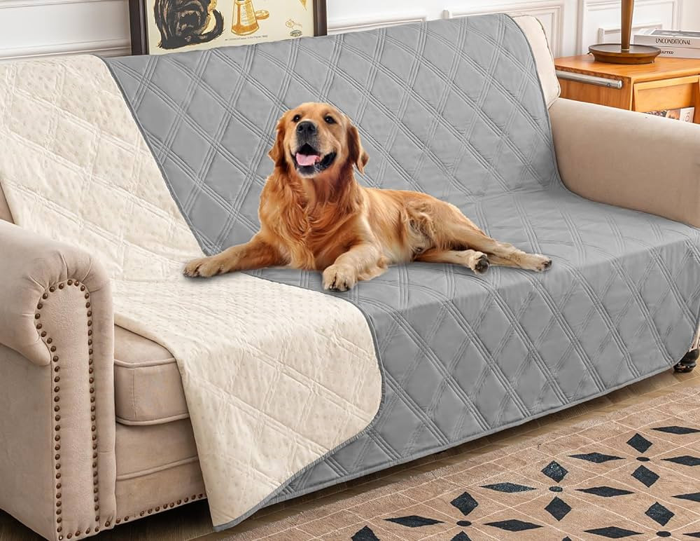 Ameritex Waterproof Dog Bed Cover Pet Blanket with Anti-Slip Back for Furniture Bed Couch Sofa | Amazon (US)