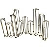 Two's Company Tozai Home Lavoisier Hinged Flower Vases,Set of 10 | Amazon (US)