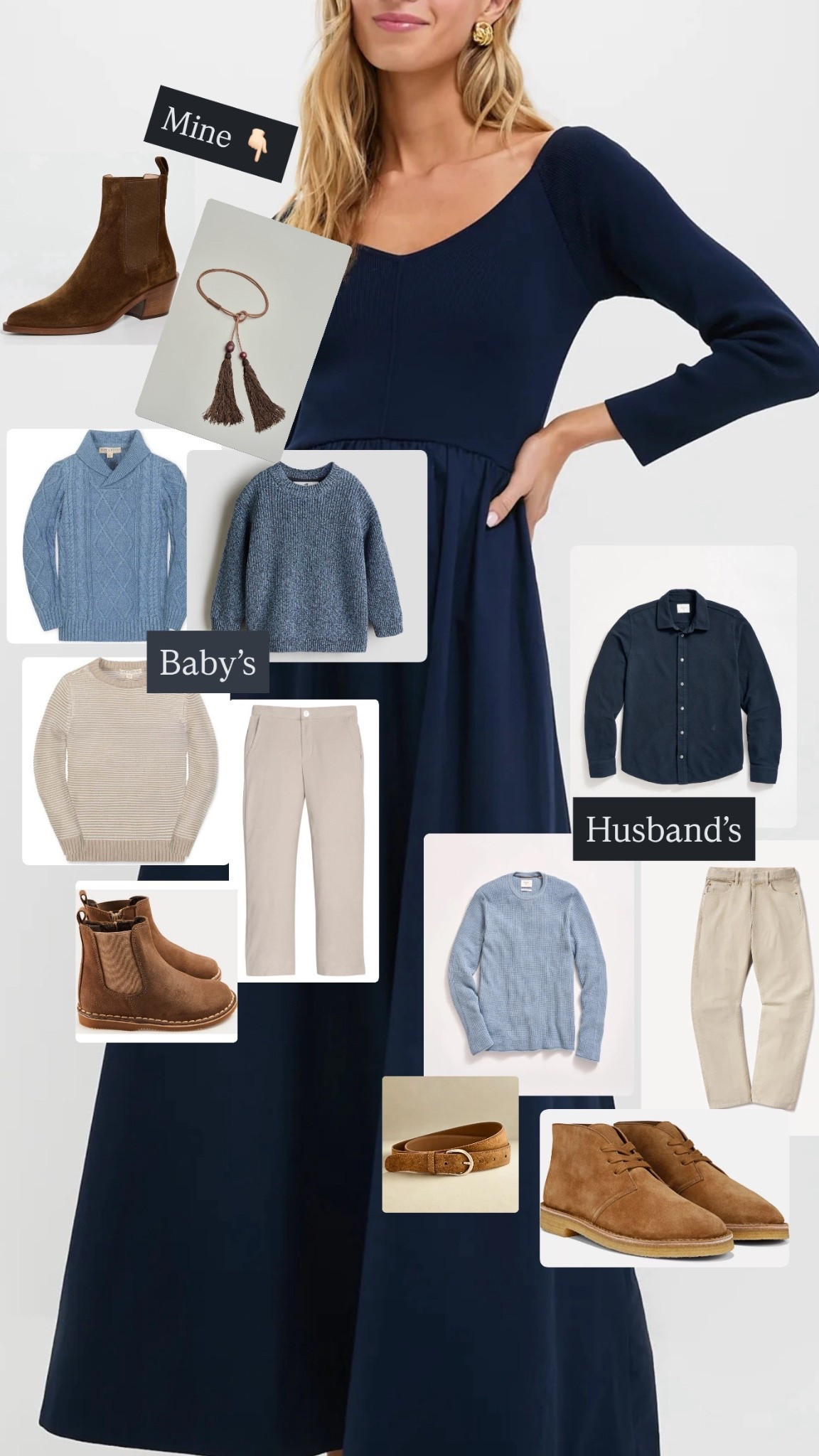 Linking the fall family photo outfit inspiration from stories! Dress comes in two colors. Belt is Attersee (can’t link here). I love this mix of textures, colors, and fabrics for a fall photoshoot. 

Fall family photos, fall photos, fall family photo outfits, fall dress, fall photo dress

#LTKFamily #LTKSeasonal #LTKStyleTip