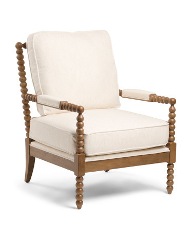 Sophia Spindle Accent Chair | Marshalls