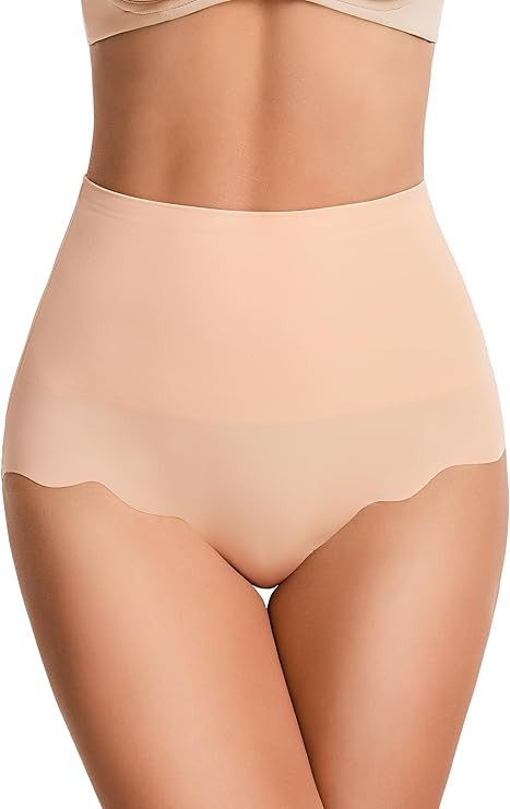 HBselect Tummy Control Shapewear Panties for Women, High Waisted Seamless Body Shaper Briefs Shap... | Amazon (US)