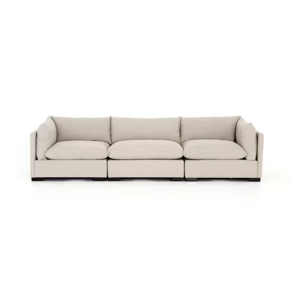 Addysen 117'' Upholstered Sofa | Wayfair North America