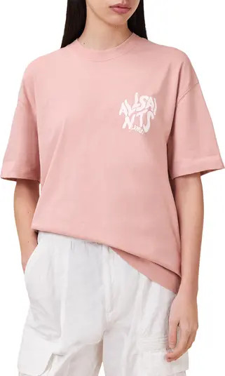 AllSaints Orlando Etta Crewneck Graphic T-Shirt | Nordstrom | Nordstrom