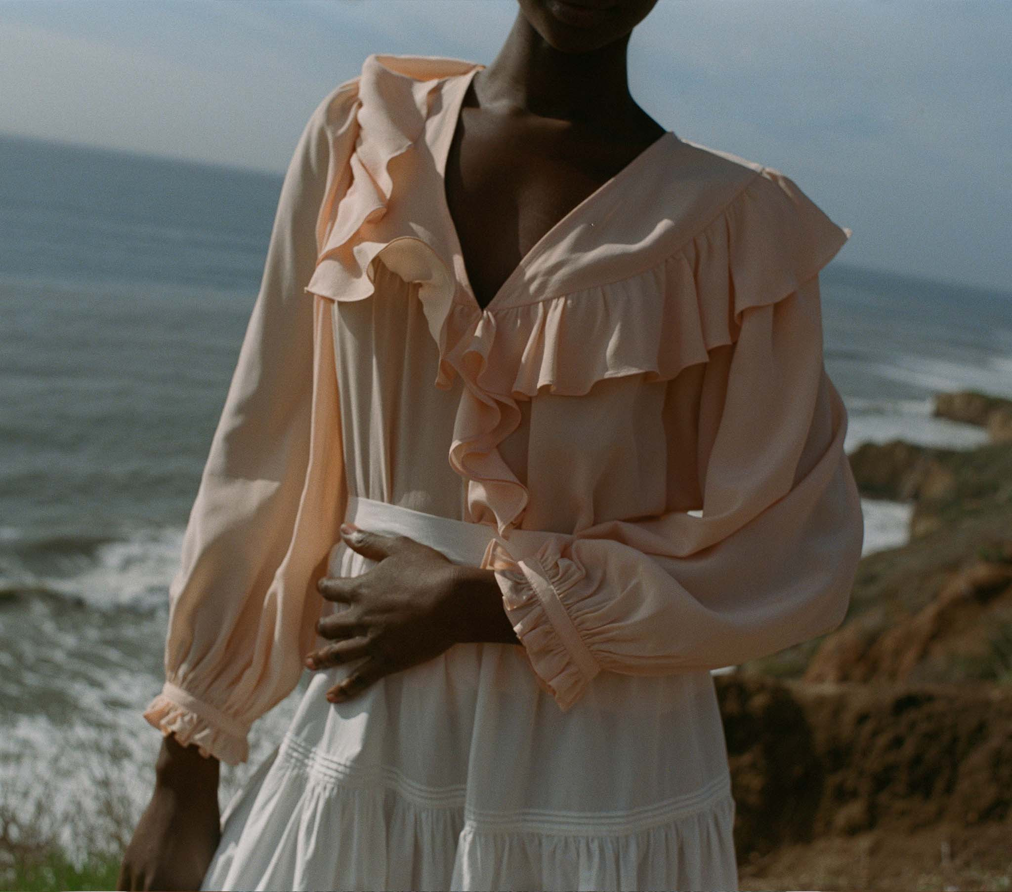 Sula Top - Sunlit Coral | DÔEN | DOEN